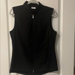 Greg Norman Women’s Full Zip Black Golf Vest
